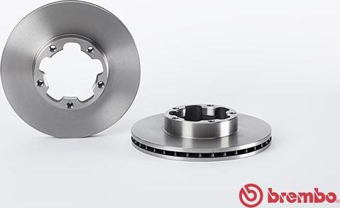 Brembo 09.7117.10 - Гальмівний диск autocars.com.ua