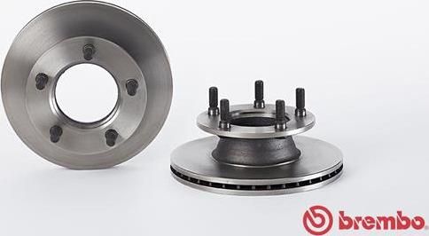 Brembo 09.7157.10 - Гальмівний диск autocars.com.ua