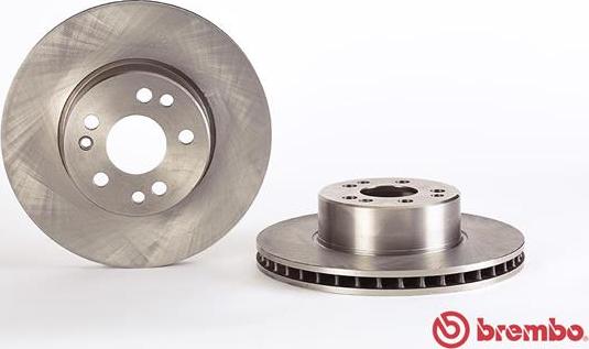 Brembo 09.7195.10 - Гальмівний диск autocars.com.ua