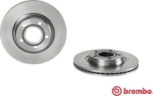 Brembo 09.7196.14 - Тормозной диск avtokuzovplus.com.ua