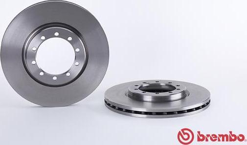 Brembo 09.7261.10 - Тормозной диск avtokuzovplus.com.ua