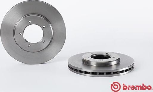 Brembo 09.7285.10 - Тормозной диск autodnr.net