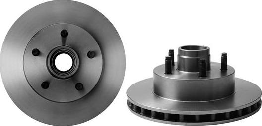 Brembo 09.8032.80 - Гальмівний диск autocars.com.ua