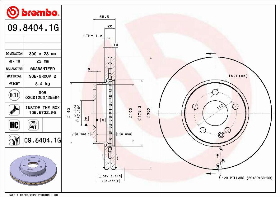 Brembo KT 10 029 - Дисковый тормозной механизм, комплект autodnr.net