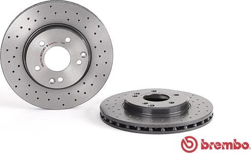 Brembo 09.8411.1X - Тормозной диск avtokuzovplus.com.ua