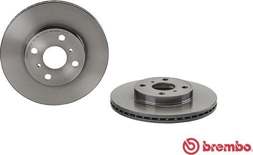 Brembo 09.8545.11 - Тормозной диск avtokuzovplus.com.ua