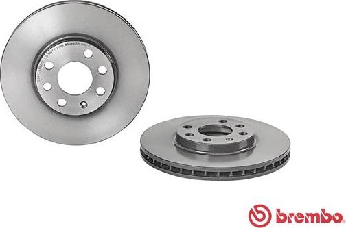 Brembo 09.8601.11 - Тормозной диск avtokuzovplus.com.ua