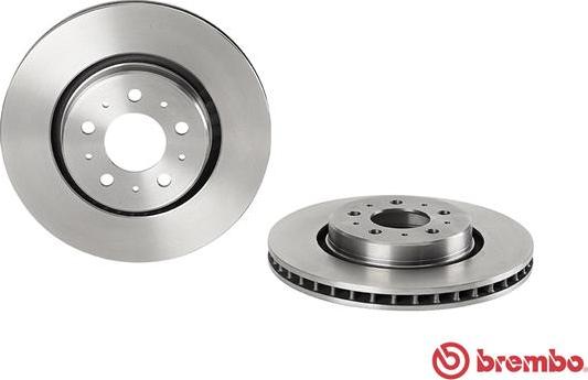 Brembo 09.8642.10 - Гальмівний диск autocars.com.ua