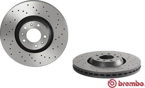 Brembo 09.8670.1X - Тормозной диск avtokuzovplus.com.ua