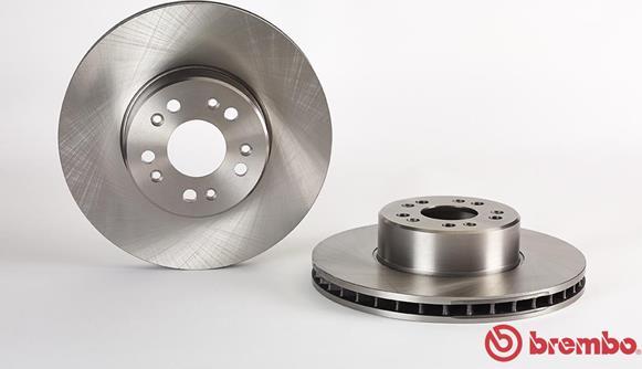 Brembo 09.8726.10 - Гальмівний диск autocars.com.ua