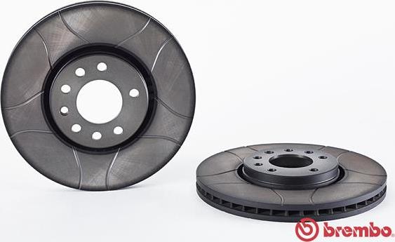 Brembo 09.9162.75 - Гальмівний диск autocars.com.ua