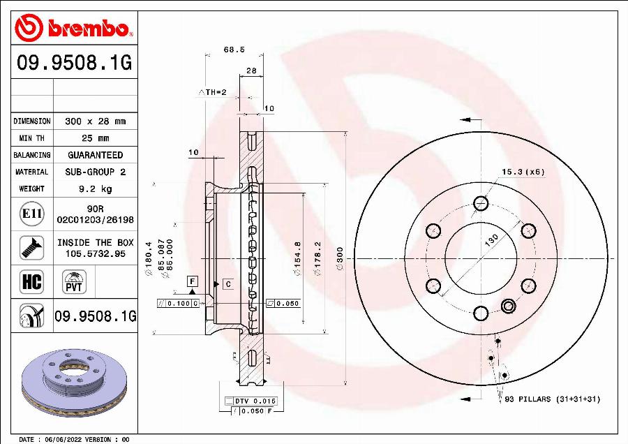 Brembo KT 10 026 - Дисковый тормозной механизм, комплект autodnr.net