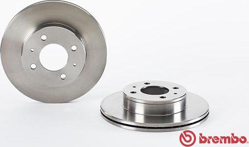 Brembo 09.9537.10 - Гальмівний диск autocars.com.ua