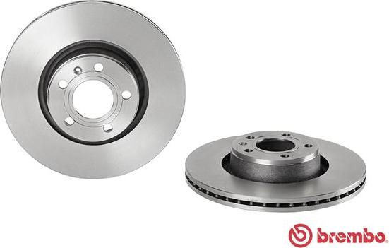 Brembo 09.9540.14 - Тормозной диск avtokuzovplus.com.ua