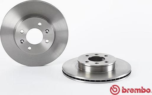 Brembo 09.9541.10 - Гальмівний диск autocars.com.ua