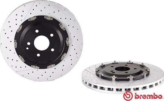 Brembo 09.9547.33 - Гальмівний диск autocars.com.ua