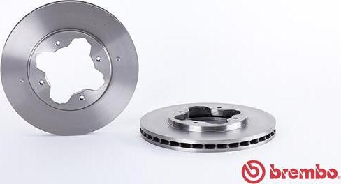 Brembo 09.9611.14 - Тормозной диск avtokuzovplus.com.ua