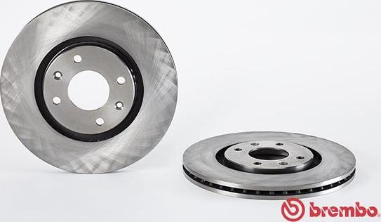 Brembo 09.9613.10 - Тормозной диск avtokuzovplus.com.ua