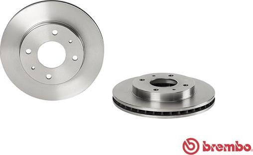 Brembo 09.9617.10 - Тормозной диск autodnr.net