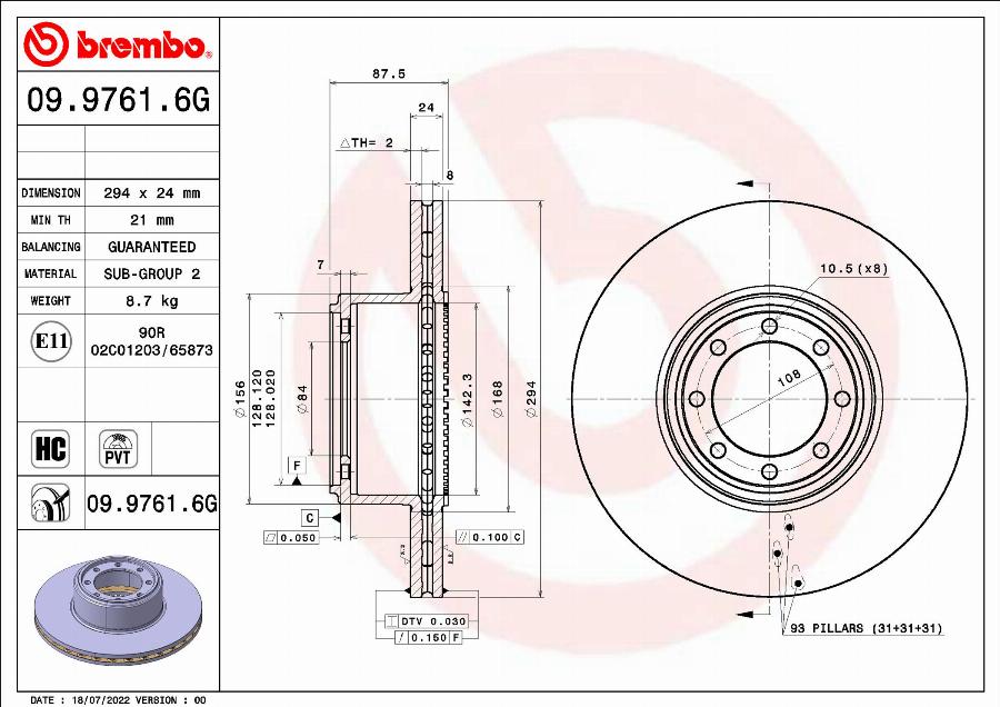 Brembo KT 10 024 - Комплект гальм, дисковий гальмівний механізм autocars.com.ua