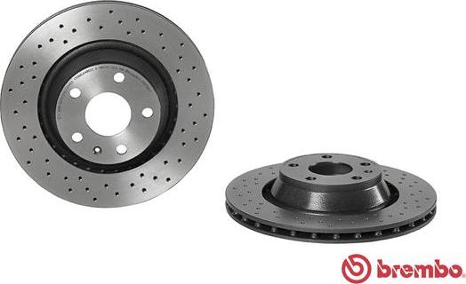 Brembo 09.9768.1X - Гальмівний диск autocars.com.ua