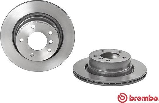 Brembo 09.9869.81 - Тормозной диск avtokuzovplus.com.ua