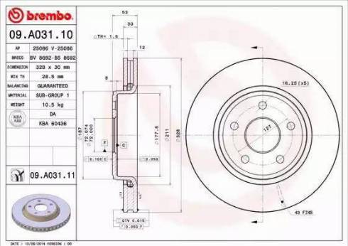 Alpha Brakes HTP-CH-031 - Гальмівний диск autocars.com.ua