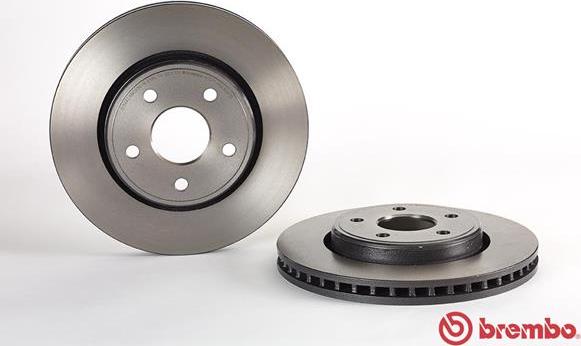 Brembo 09.A031.11 - Гальмівний диск autocars.com.ua