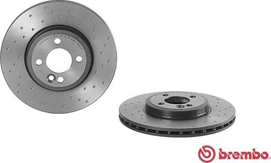 Brembo 09.A047.3X - Тормозной диск avtokuzovplus.com.ua