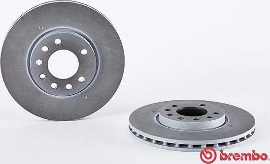 Brembo 09.A222.11 - Тормозной диск avtokuzovplus.com.ua