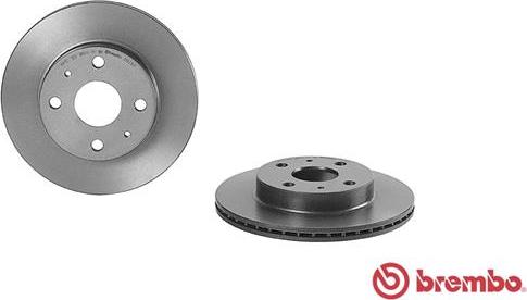 Brembo 09.A236.11 - Тормозной диск avtokuzovplus.com.ua