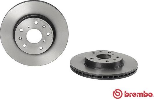 Brembo 09.A296.11 - Тормозной диск avtokuzovplus.com.ua