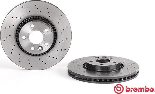 Brembo 09.A426.1X - Гальмівний диск autocars.com.ua