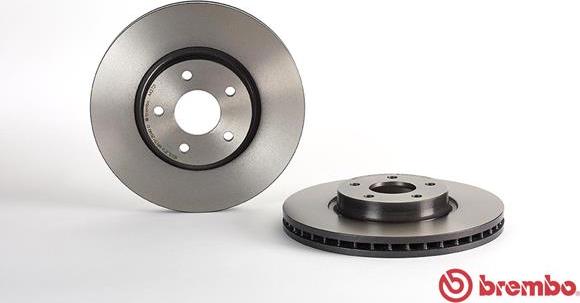 Brembo 09.A427.21 - Тормозной диск autodnr.net