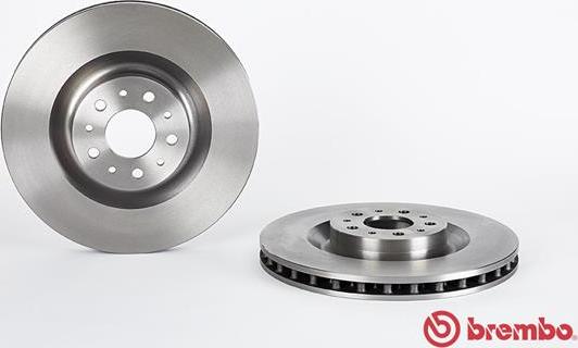 Brembo 09.A444.40 - Тормозной диск avtokuzovplus.com.ua