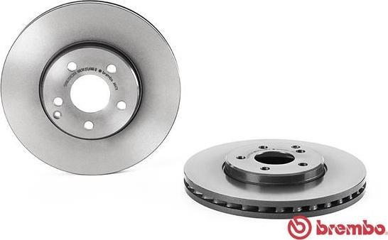 Brembo 09.A447.11 - Гальмівний диск autocars.com.ua