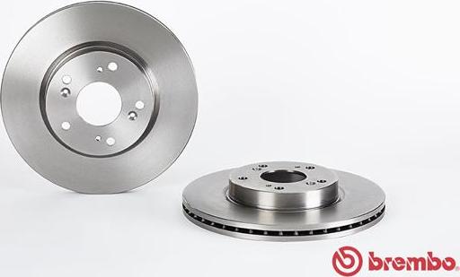 Brembo 09.A455.14 - Тормозной диск avtokuzovplus.com.ua