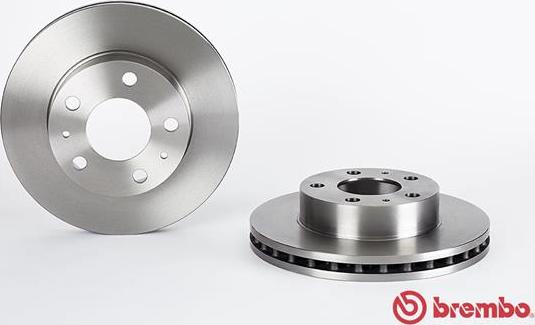 Brembo 09.A458.10 - Тормозной диск avtokuzovplus.com.ua