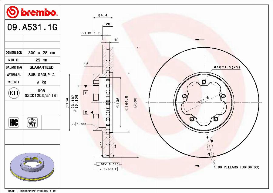 Brembo KT 10 015 - Комплект гальм, дисковий гальмівний механізм autocars.com.ua