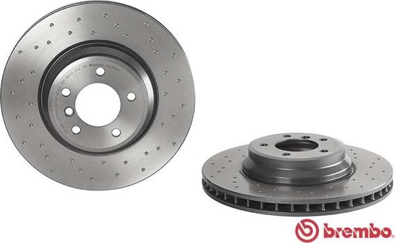 Brembo 09.A599.1X - Гальмівний диск autocars.com.ua