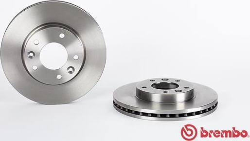 Brembo 09.A609.10 - Тормозной диск avtokuzovplus.com.ua