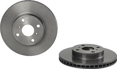 Brembo 09.A713.21 - Гальмівний диск autocars.com.ua