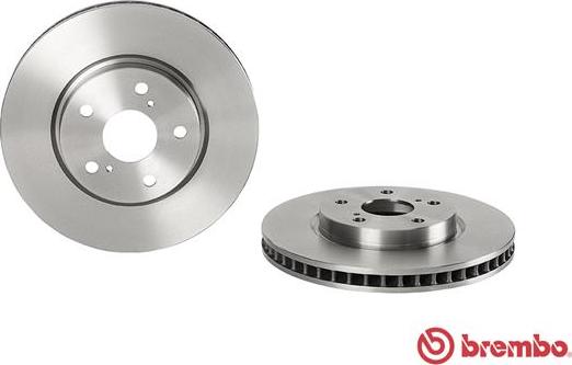 Brembo 09.A717.10 - Тормозной диск avtokuzovplus.com.ua