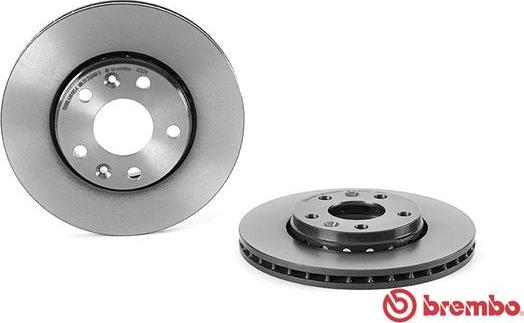 Brembo 09.A727.11 - Гальмівний диск autocars.com.ua