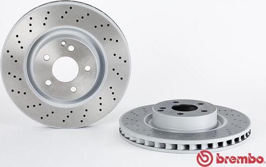 Brembo 09.A732.11 - Гальмівний диск autocars.com.ua