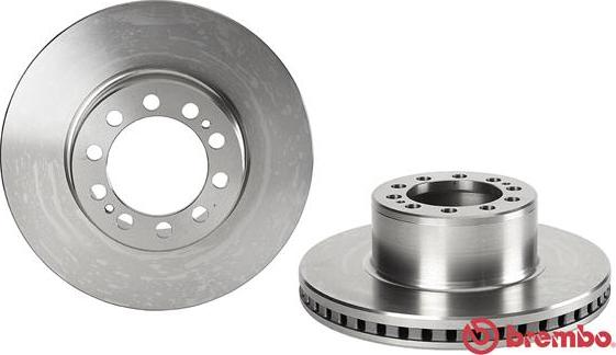 Brembo 09.A741.10 - Гальмівний диск autocars.com.ua