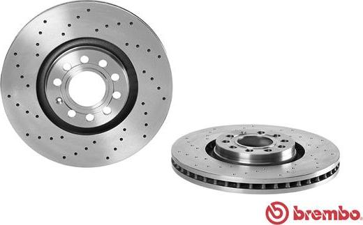 Brembo 09.A813.10 - Тормозной диск avtokuzovplus.com.ua