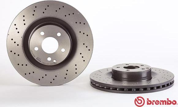 Brembo 09.A817.11 - Тормозной диск avtokuzovplus.com.ua