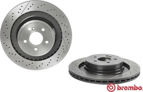 Brembo 09.A822.11 - Гальмівний диск autocars.com.ua