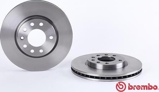 Brembo 09.A861.14 - Гальмівний диск autocars.com.ua